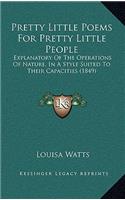Pretty Little Poems For Pretty Little People