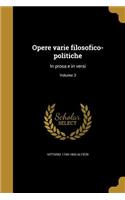 Opere Varie Filosofico-Politiche