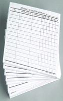 Attendance Registration Pad (Pkg of 12)
