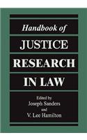 Handbook of Justice Research in Law