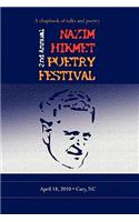 Second Annual Nazim Hikmet Poetry Festival - A Chapbook of Talks and Poetry
