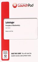 Lehninger Principles of Biochemistry 12 month LaunchPad access card: 6th Edition