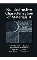 Nondestructive Characterization of Materials II