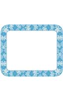 Snowflakes Name Tags