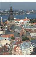 View Over Riga Latvia Journal: 150 page lined notebook/diary(English)