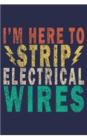 I'm Here To Strip Electrical Wires