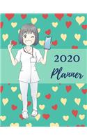 2020 Planner: Nurse Planner For 2020 Weekly, Monthly, Daily Calendar Planner Organizer Notebook For Nurses... Nursing Planner!