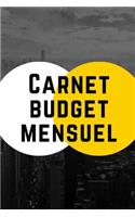 Carnet de notes Carnet Budget Mensuel