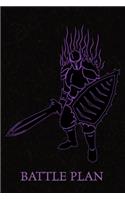 Battle Plan - Purple Edition - College Wide Ruled Notebook - 6
