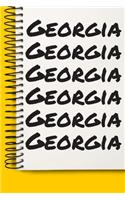 Name Georgia A beautiful personalized