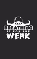 Breathing is weak