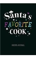 Santa's Favorite Cook - Recipe Journal