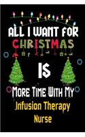 All I want for Christmas is more time with my Infusion Therapy Nurse