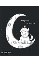 Magical unicorn notebook