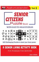 Senior Citizens Puzzle Book