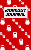 Workout Journal: 6x9 Workout Log Book with One Rep Weightlifting Bench Press Chart and Blank Lined Paper