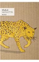 Notizbuch Leopard, Liniert, 130 Seiten