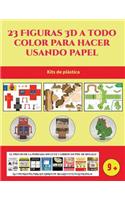 Kits de plástica (23 Figuras 3D a todo color para hacer usando papel)