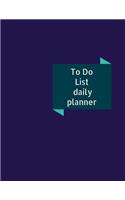 To Do List Daily Planner