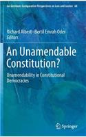 Unamendable Constitution?