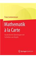 Mathematik À La Carte