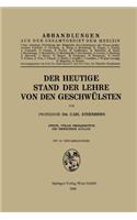 Der heutige Stand der Lehre von den Geschwülsten