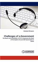 Challenges of E-Government