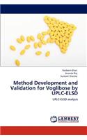 Method Development and Validation for Voglibose by Uplc-Elsd