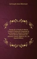 Tratado De La Prueba En Materia Criminal O Exposicion Comparada De Los Principios En Materia Criminal Y De Sus Diversas Aplicaciones En Alemania, Francia, Inglaterra, Etc., Etc (Spanish Edition)