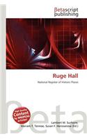 Ruge Hall: (English)