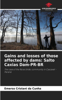 Gains and losses of those affected by dams