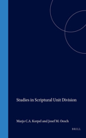 Studies in Scriptural Unit Division