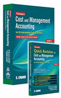 Tulsianâ€™s Cost & Management Accounting for CA Intermediate Course (Group I): With Quick Revision Book [Paper 3] Combo Pack