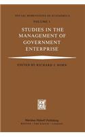 Studies in the Management of Government Enterprise