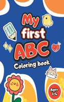 My first A, B, C - Coloring book