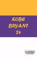 Kobe Bryan Notebook Tribute