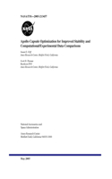 The Apollo Capsule Optimization for Improved Stability and Computational/Experimental Data Comparisons