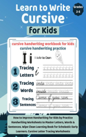 Learn to Write Cursive for Kids