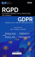 RGPD de l'anglais au français - Règlement général pour la protection des données personnelles