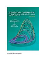 Elementary Differential Equations with Boundary Value Problems (Classic Version)