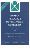 Human Resource Development Quarterly, Volume 19