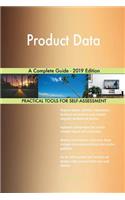 Product Data A Complete Guide - 2019 Edition