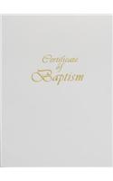 Steel-Engraved Youth/Adult Baptism Certificate