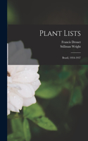 Plant Lists
