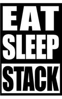 Eat Sleep Stack - Cool Notebook for a Sport Stacking Enthusiast