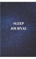 Sleep Journal: Notebook Diary, To Help Get A Better Nights Sleep, A5 Paperback (6 X 9 Inches)100 High Quality Lined Pages, Hand Writing Notebook