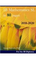 IB Mathematics SL in 80 pages