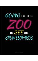 Going To The Zoo To See The Snow Leopards: Maintenance Log Book