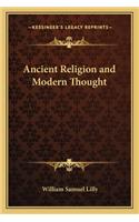 Ancient Religion and Modern Thought