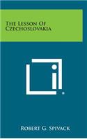 The Lesson Of Czechoslovakia